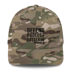 Defend. Protect. Preserve. Structured Twill Cap