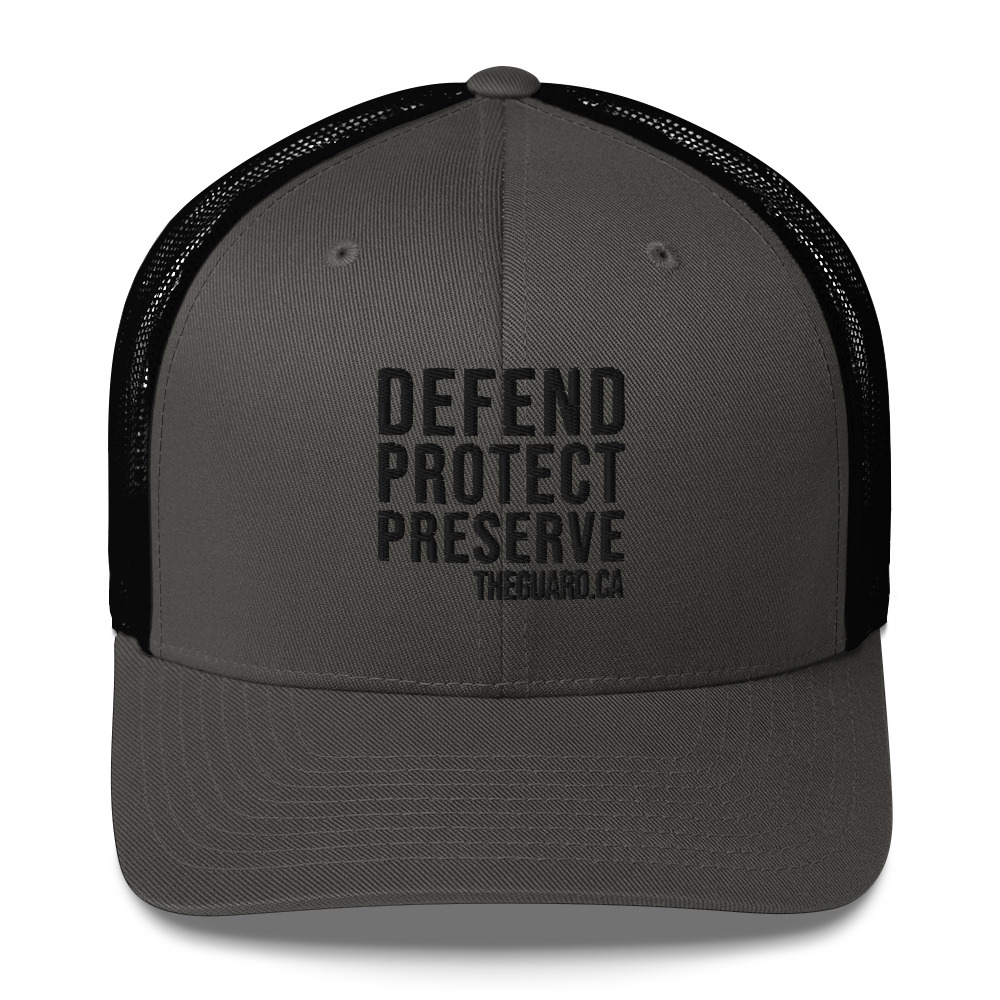 Defend. Protect. Preserve. Trucker Cap - Image 4