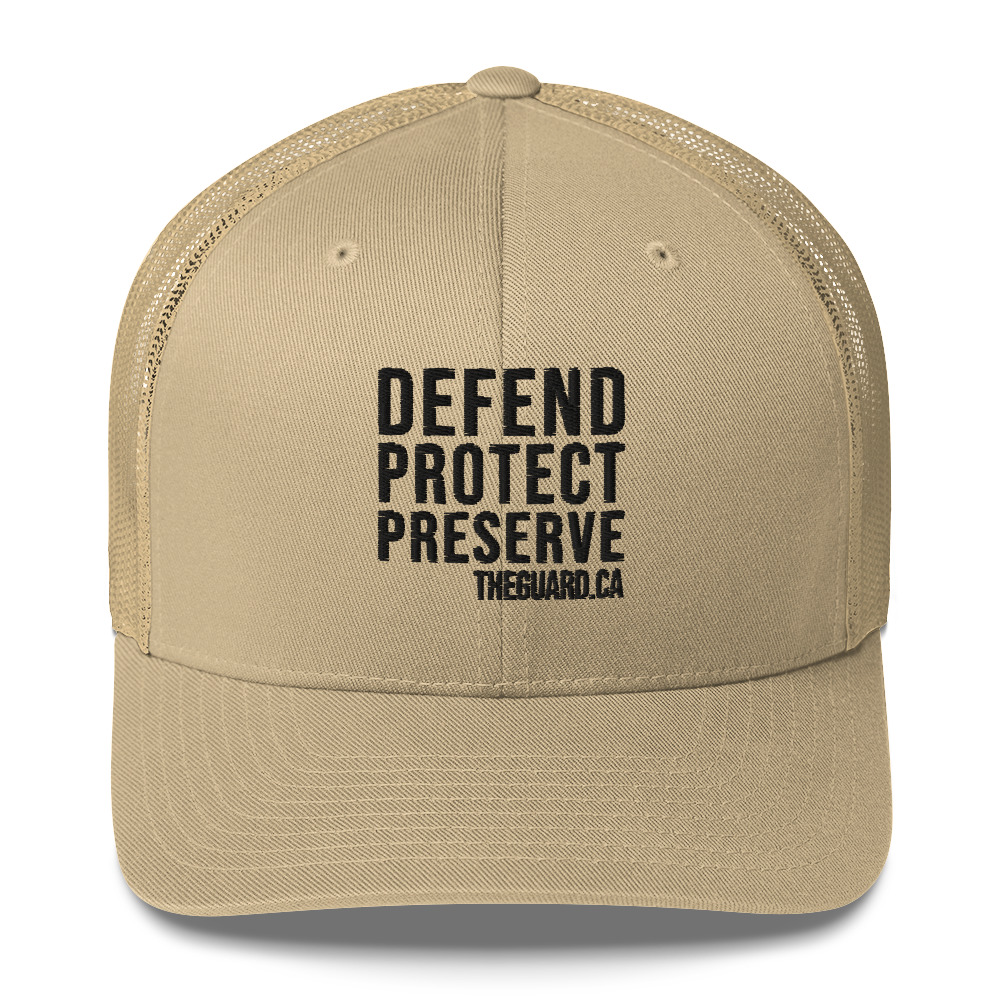 Defend. Protect. Preserve. Trucker Cap - Image 8
