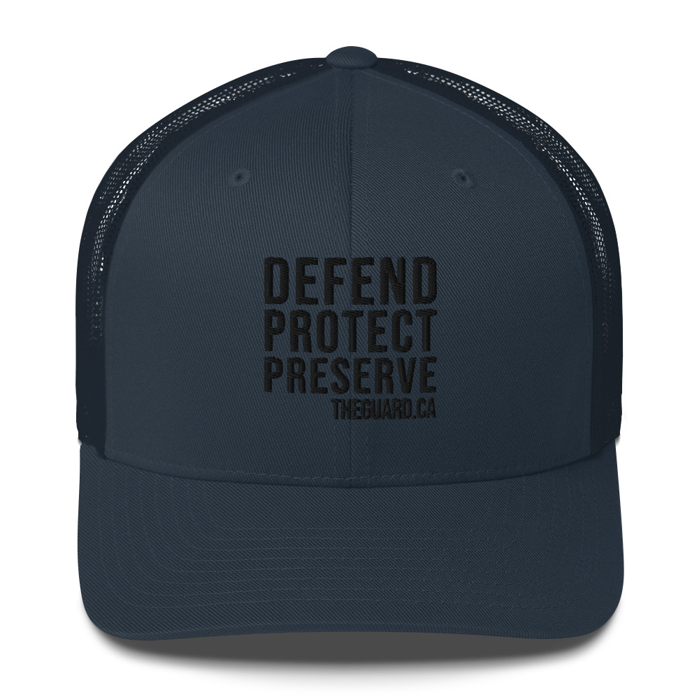 Defend. Protect. Preserve. Trucker Cap - Image 2